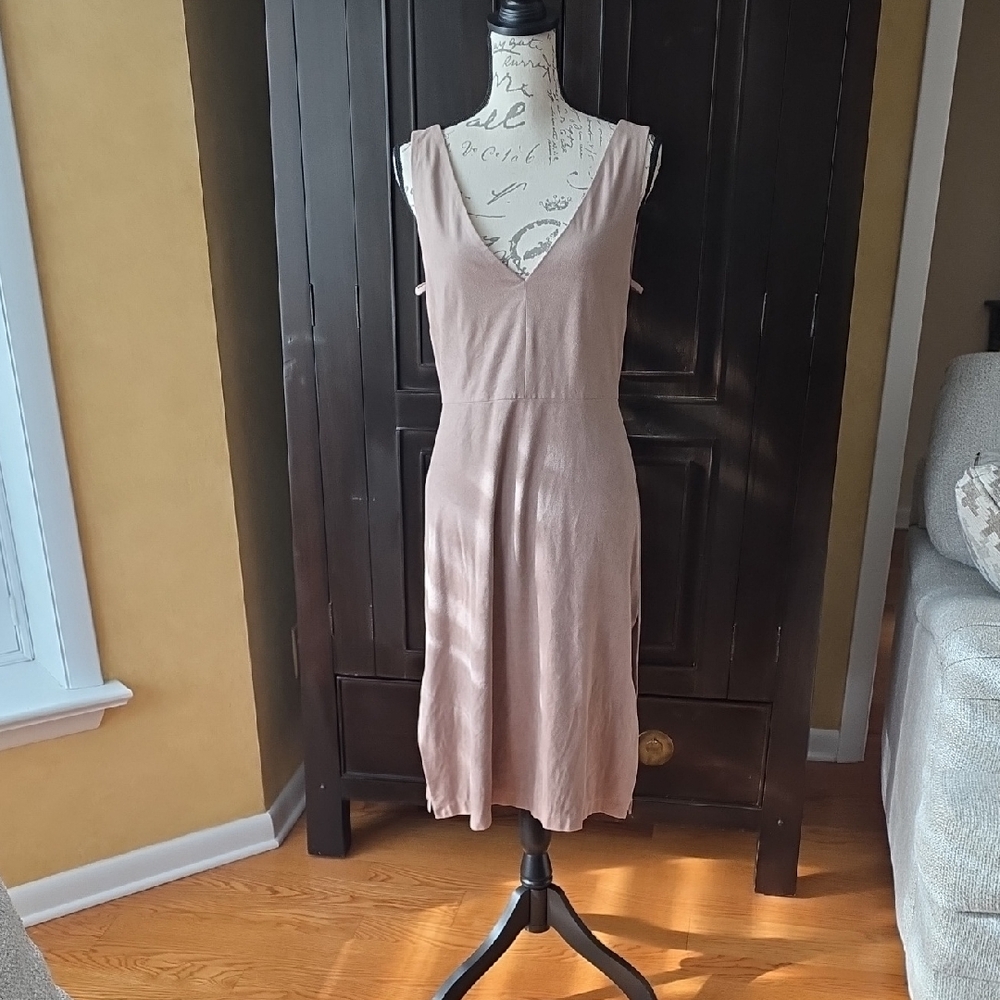 BCBGMaxAzria Blush Midi Dress
